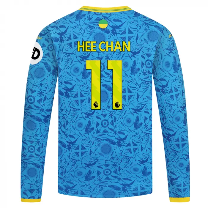 Wolverhampton Wanderers Shirt Store | 2025-26 Wolves Third Shirt – Junior – LS HEE CHAN 11 Collection Wolverhampton Wanderers Official Gear